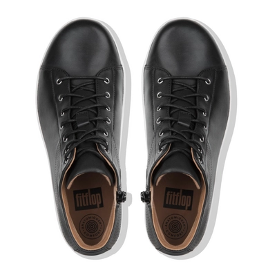 Sneaker FitFlop F-Sporty™ Sneakerboot Perforated Leather Black