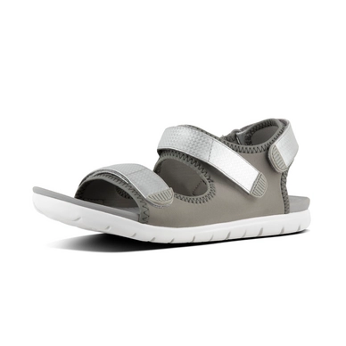 Sandaal FitFlop Neoflex Back Strap Soft Grey/Silver