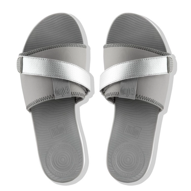 Slipper FitFlop Neoflex™ Slide Soft Grey/Silver