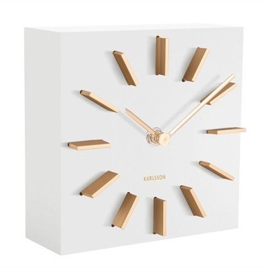 Klok Karlsson Discreet White