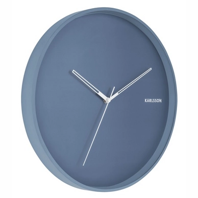 Uhr Karlsson Hue Metal Blue 40 cm