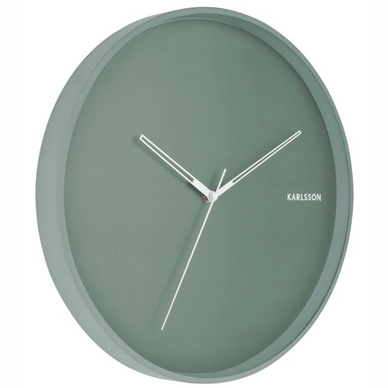 Uhr Karlsson Hue Metal Green 40 cm