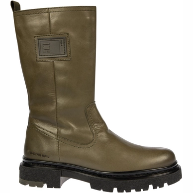 Bottes G-Star Raw Homme Kafey High Leather Olive