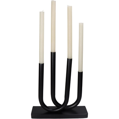 Kandelaar HD Living Black 9 x 30,5 x 35,5 cm