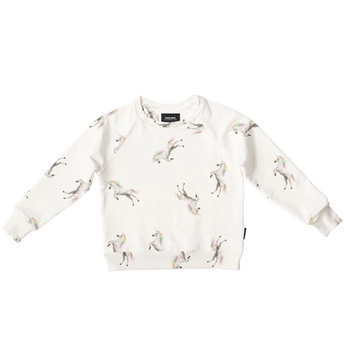 Pyjama Pullover SNURK Unicorn White Kinder