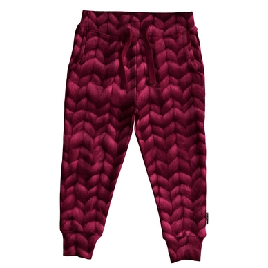 Pantalon de pyjama SNURK Kids Twirre Burgundy Red