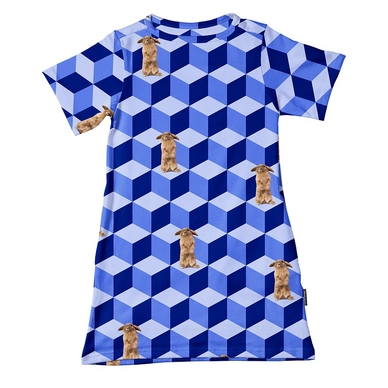 T-Shirt Dress SNURK Kids Bunny Blocks