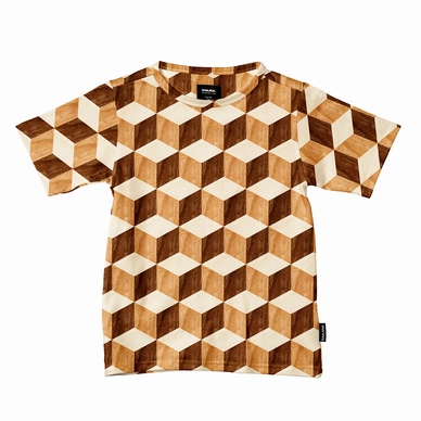 T-shirt SNURK Enfant Wooden Cubes