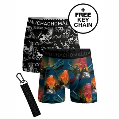 Boxershorts Muchachomalo King Arthur Print Jungen 2er-Set