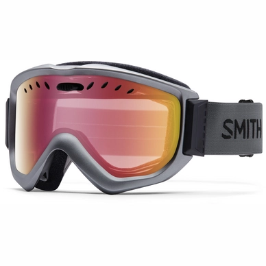 Masque de Ski Smith Knowledge OTG Graphite Frame Red Sensor Mirror