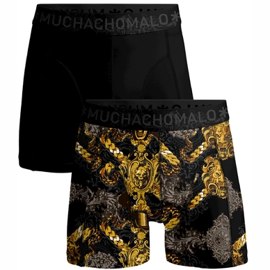 Boxershort Muchachomalo Boys shorts King Kong Cuban Link Print/Black (2-pack)
