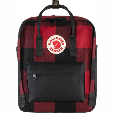 Sac à Dos Fjällräven Kånken Re-Wool Red Black