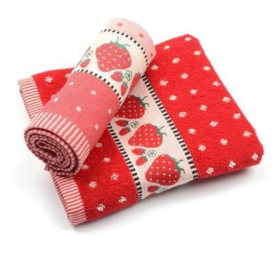 Keukendoek Bunzlau Castle Strawberry Rood