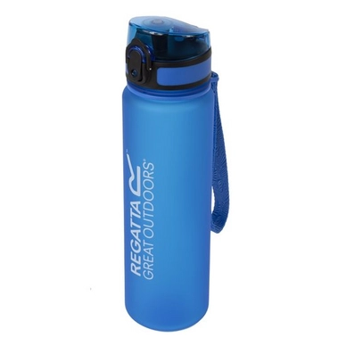 Water Bottle Regatta 0.6L Tritan Flip Top Oxford Blue