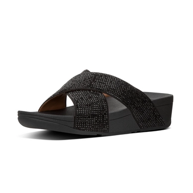 Sandals FitFlop Ritzy Slide Black