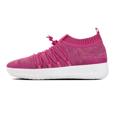 Sneaker FitFlop Uberknit™ Slip On Ghillie Fuchsia/Dusky Pink