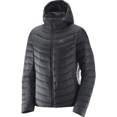 Winterjas Salomon Halo Down Hoodie Women Black