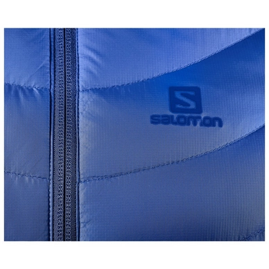 Winterjas Salomon Halo Down Hoodie Women Sodalite Blue