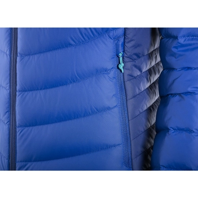 Winterjas Salomon Halo Down Hoodie Women Sodalite Blue