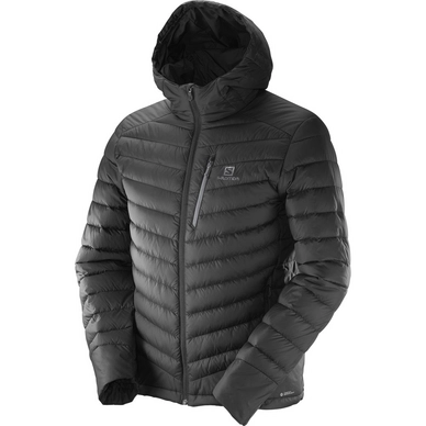 Winterjas Salomon Halo Down Hoodie Men Black
