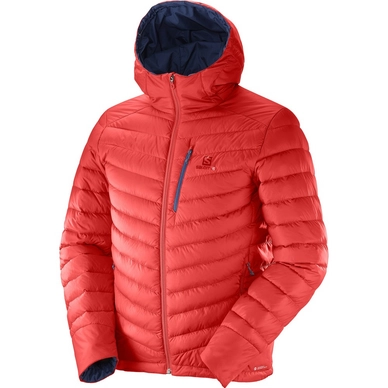 Winterjas Salomon Halo Down Hoodie Men Matador