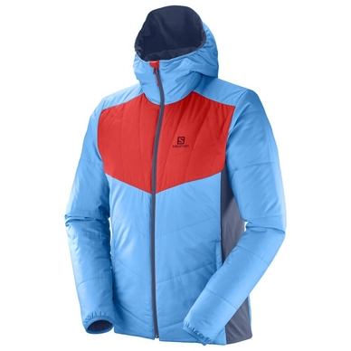 Jas Salomon Drifter Mid Hoodie Men Hawaiian Surf Dress Blue