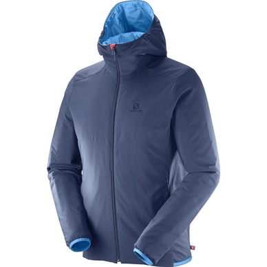 Jas Salomon Drifter Mid Hoodie Men Hawaiian Surf Dress Blue