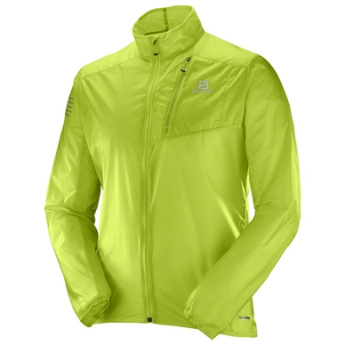 Jacke Salomon Fast Wing Jacket Acid Lime Herren
