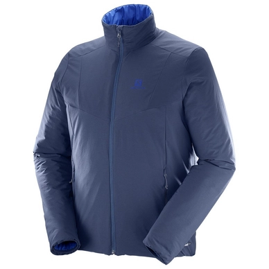Jas Salomon Drifter Jacket Men Dress Blue Surf The Web