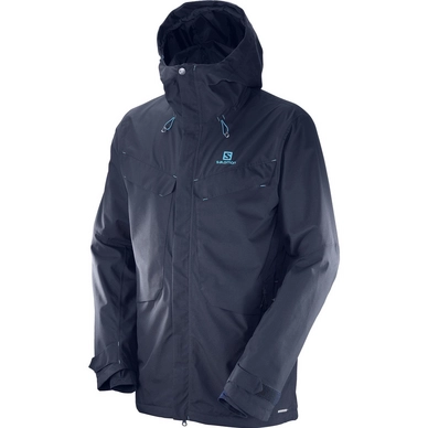 Ski Jas Salomon QST Snow 2L Jacket Men Night Sky