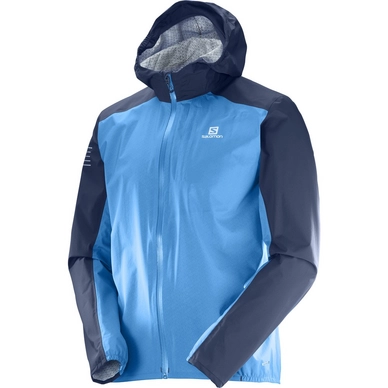 Jacke Salomon Bonatti Waterproof Jacket Hawaiian Surf Herren