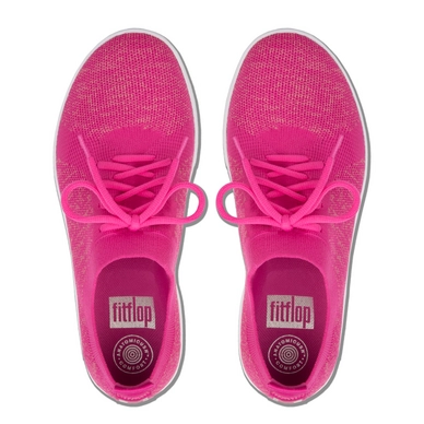 Sneaker FitFlop F Sporty™ Uberknit™ Fuchsia/Dusky Pink