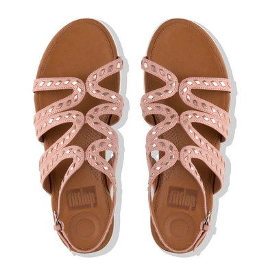 Sandaal FitFlop Strata™ Gladiator Whipstitch Leather Dusky Pink