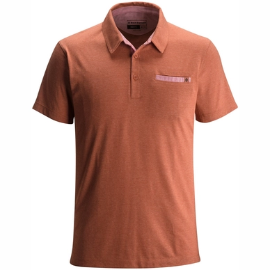Polo Shirt Black Diamond Men Attitude Polo Rust