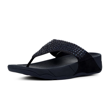 FitFlop Glitzie Toe-Thong Midnight Navy