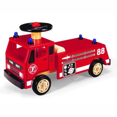 Loopauto Pintoys Brandweerwagen