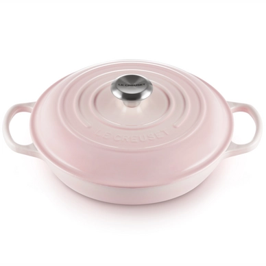 Braadpan Le Creuset Campagnard Shell Pink 26 cm (3L)