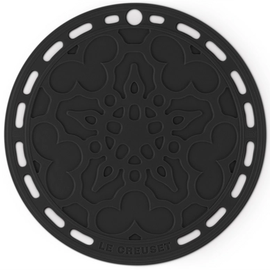 Coaster Le Creuset Silicone Noir Mat 20 cm