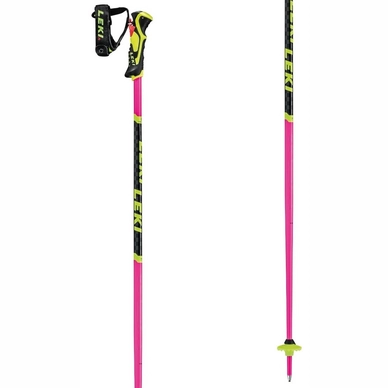 Bâtons de Ski Leki Women WCR Lite SL 3D Neon Pink Black Neon Yellow