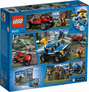 Lego Modderweg Achtervolging