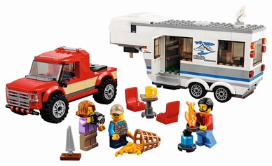Lego Truck-caravan