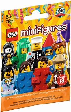 Lego Feestje Minifigures Serie 18