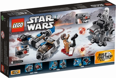 Lego Ski Speeder Vs First Order Walker Microfighter