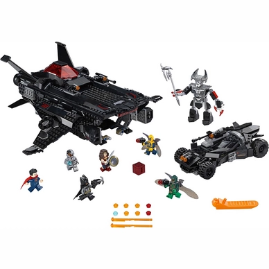 Lego Flying Fox Batmobile Luchtbrugaanval