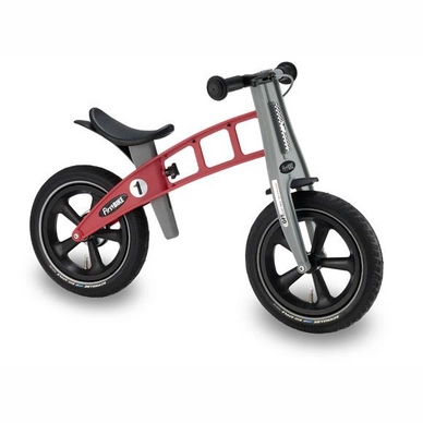 Loopfiets FirstBike Big Apple Handrem Rood