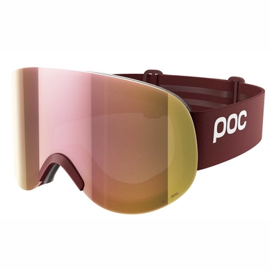 Masque de Ski POC Lid Clarity Lactose Red / Spektris Rose Gold