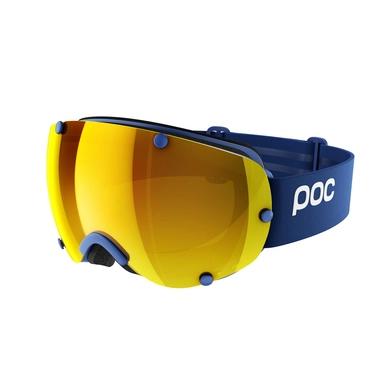 Masque de ski POC Lobes Clarity Basketane Blue / Spektris Orange Bleu Marine