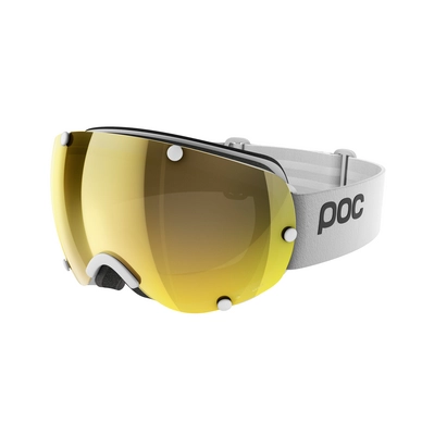 Masque de ski POC Lobes Clarity Hydrogen White / Spektris Gold Blanc