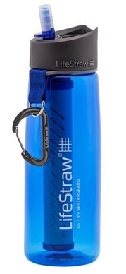 Waterfilterfles LifeStraw Go 2-Stage 0,65L Blue