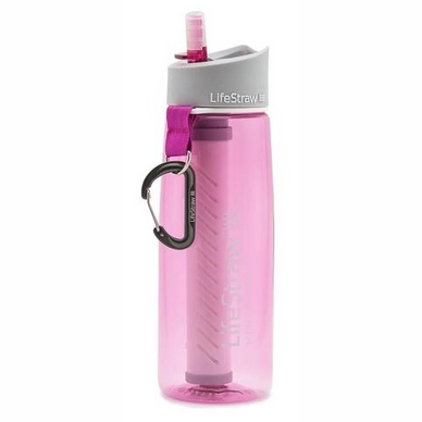Waterfilterfles LifeStraw Go 2-Stage 0,65L Pink